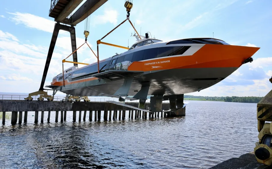 Два «Метеора 120Р» спустили на воду в Нижегородской области